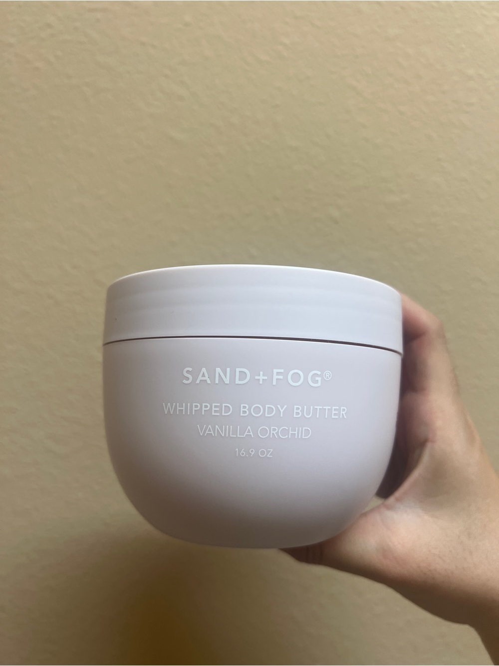 JUMBO SIZE Sand + Fog Whipped Body Butter Vanilla Orchid 16.9 Oz NEW